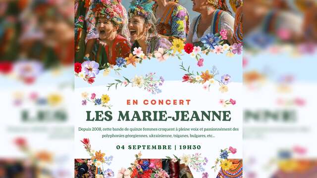 Concert : Les Marie-Jeanne