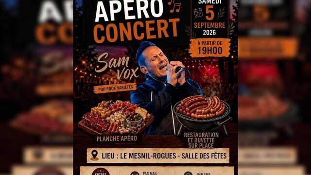 Apéro-concert : Sam Vox