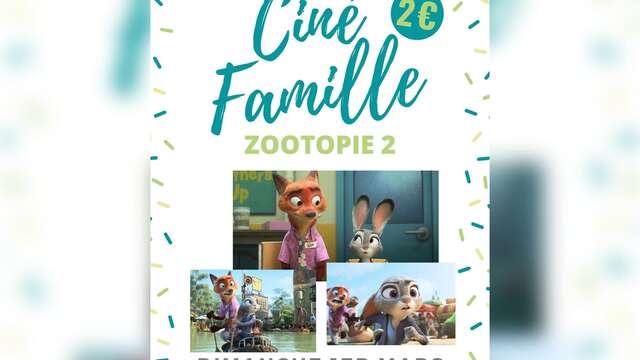 Ciné famille "Zootopie 2"