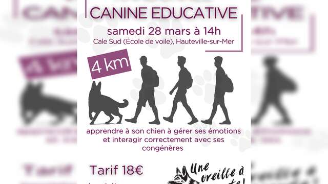 Randonnée canine éducative