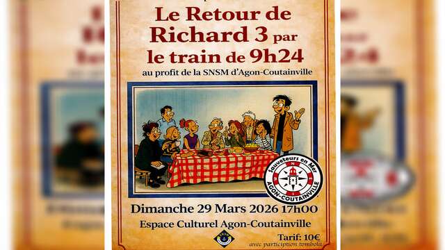 Le retour de Richard 3 par le train de 9h24