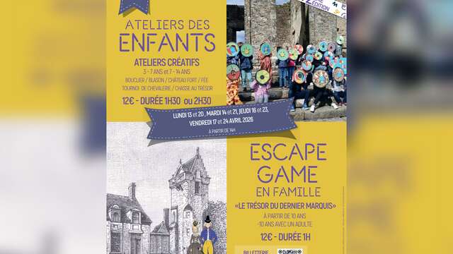 Tournoi de chevalerie & escape game