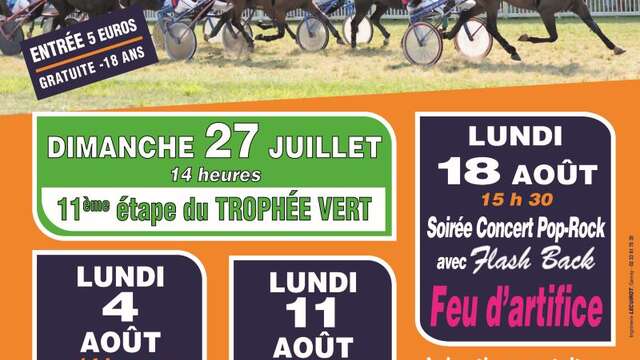 Courses hippiques de Bréhal - 3ème réunion du Meeting