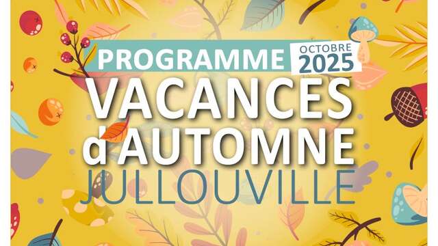 Programme de vacances d'automne Jullouville
