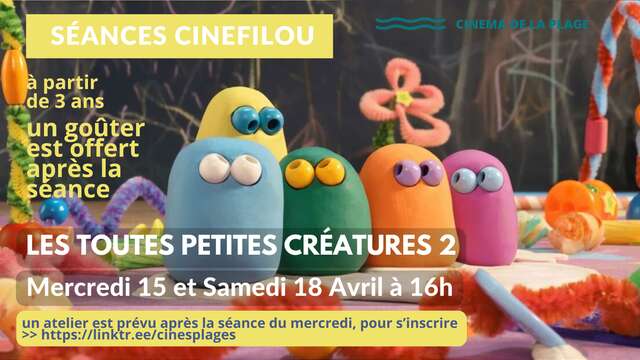 Cinéfilou Goûter "Les toutes petites créatures 2"