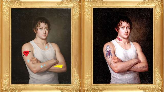 Au musée, tout ce qui est tatoué est à moué