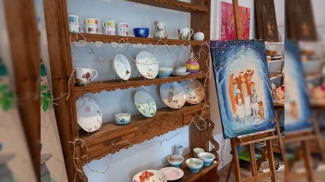 Ateliers créatifs : peinture sur céramique