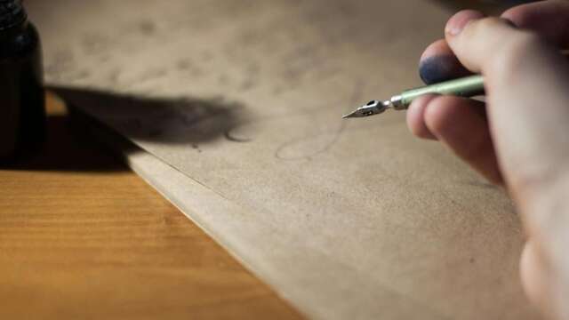 Atelier écriture à la plume "Sergent Major"