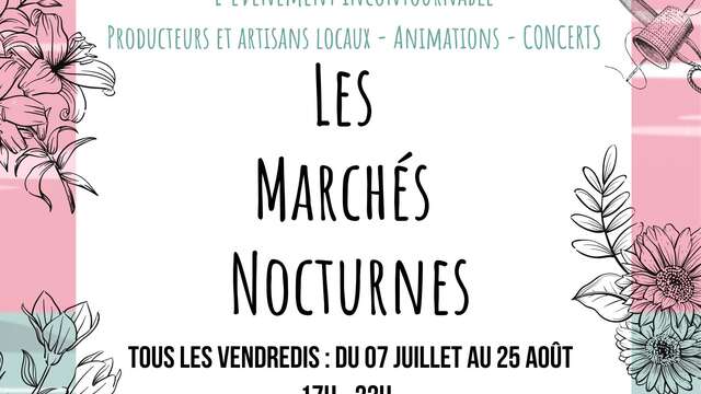 Marchés d'été nocturnes