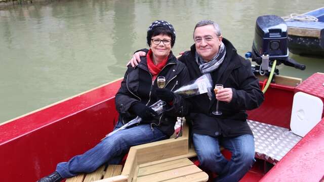 Balade en barque spéciale Saint-Valentin