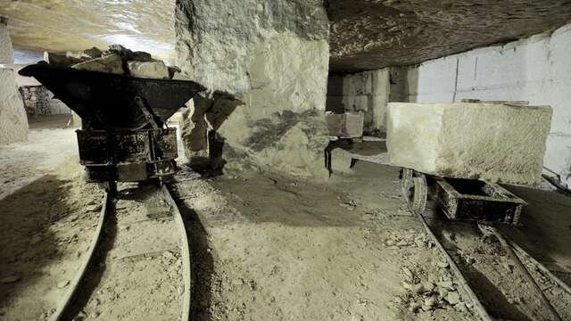 Visites de la carrière souterraine de Rinval et Maison de la Pierre