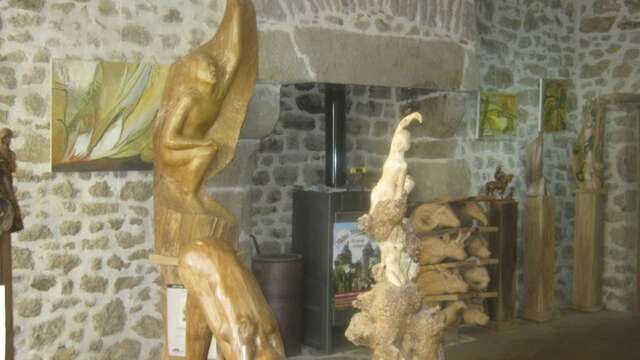 SCULPTEUR SUR BOIS - ALAIN LEGROS