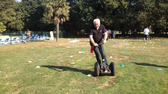 Challenge sur circuit en Segway® avec Mobilboard Carnac