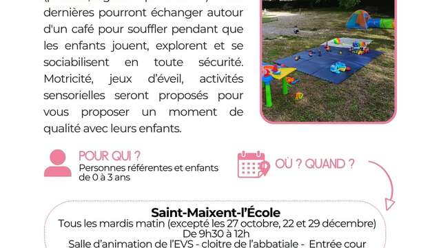 Matinée des petits 0-3 ans