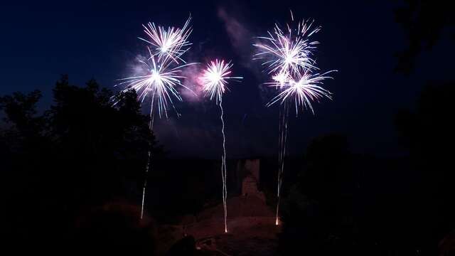 Feu d'artifice et soirée entrecôtes