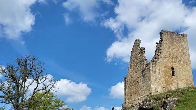 L'ancienne forteresse médiévale de Crozant