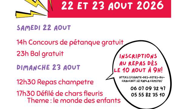 Weekend de fêtes à Le Chauchet