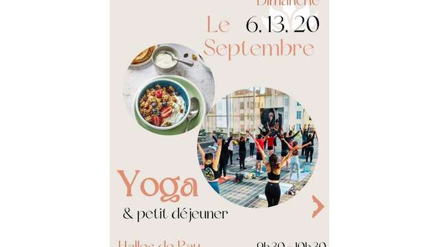 Halles de Pau - Yoga: les matinales bien-être