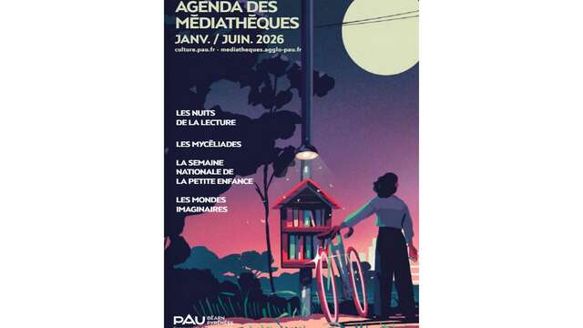 Agenda des médiathèques - Janvier à Juin 2026
