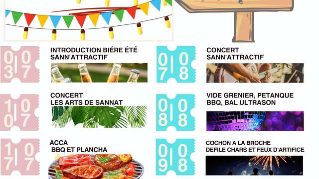 Apéro d'été à Sannat