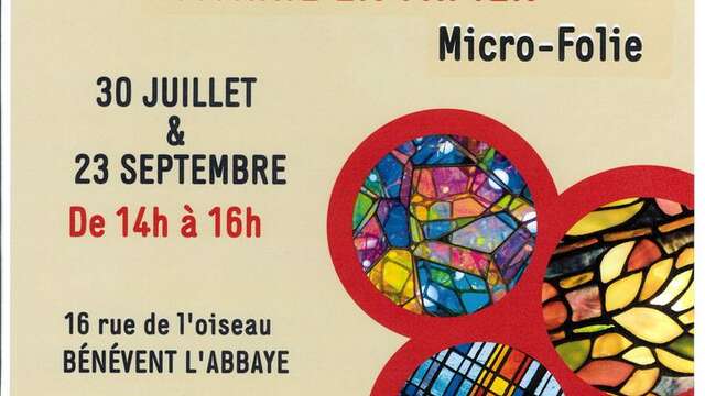 Micro-Folie : Atelier Vitrail en papier