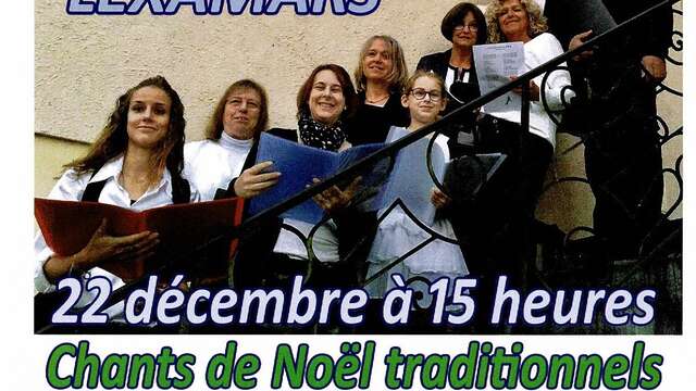 Concert de Noël par l'Atelier vocal Lexamars