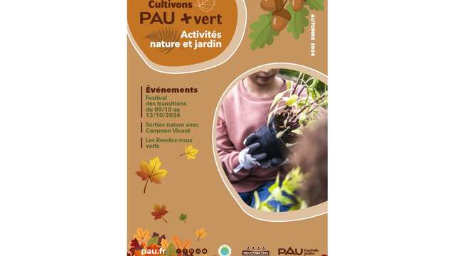 Cultivons Pau + Vert - Automne 2024