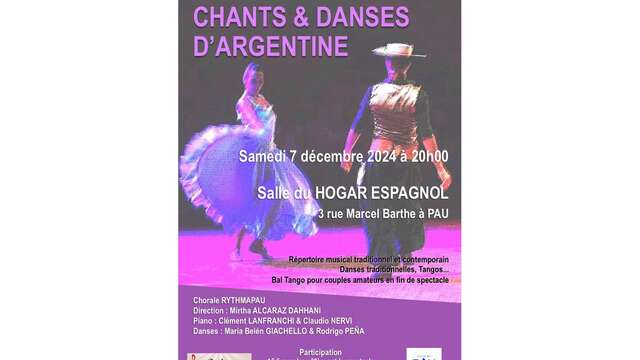 Chants & danses d'Argentine