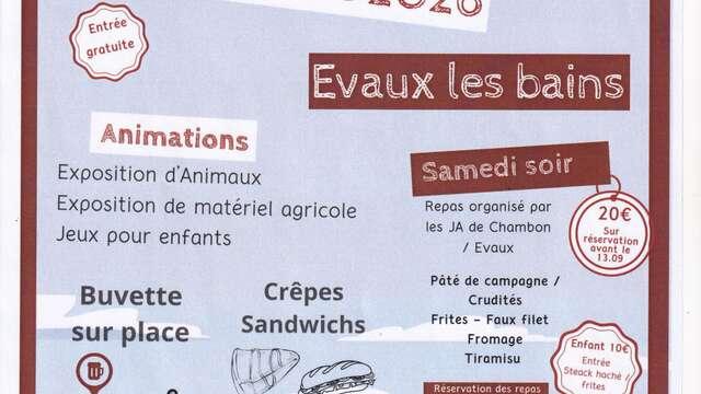 Comice Chambon/Evaux
