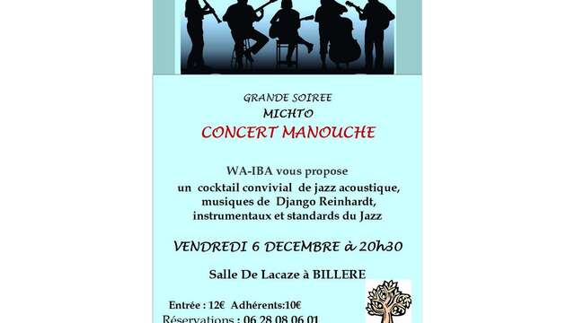 Concert jazz manouche