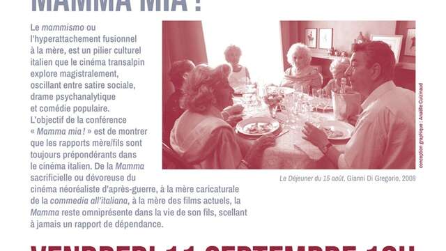 Conférence sur le cinéma italien