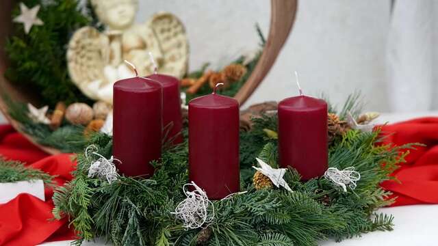 Les Ateliers de la mine : Atelier Art floral - Centre de table de Noël