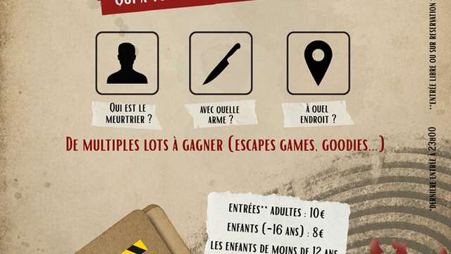 Soirée Cluedo au Labyrinthe Géant