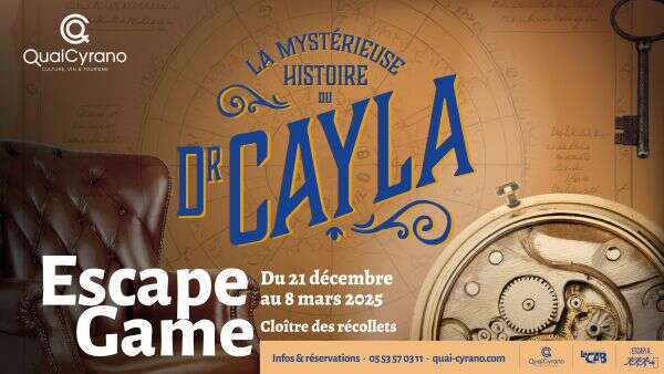 Escape Game - Le Mystère du Dr. CAYLA