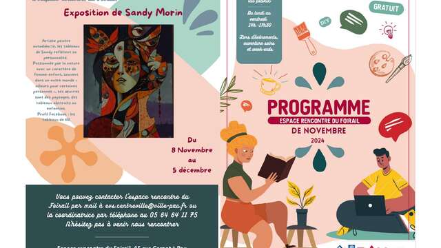 Programme novembre: Espace rencontre du Foirail