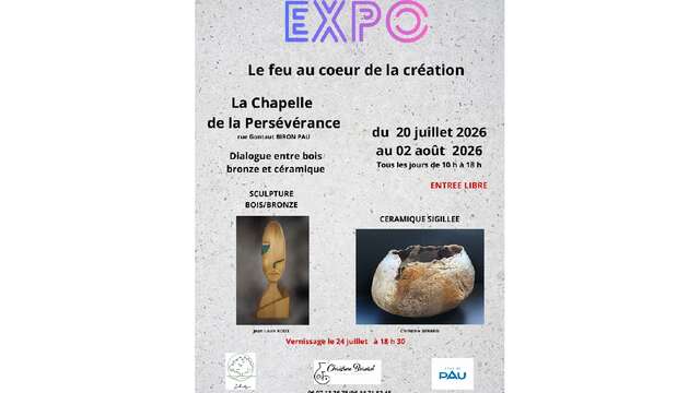 Exposition: Le feu au cœur de la création