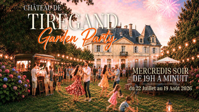 Garden party | Château de Tiregand