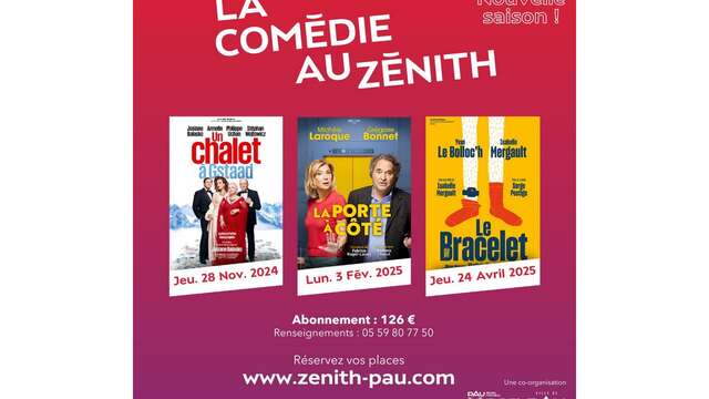 La comédie au Zénith - Nouvelle saison