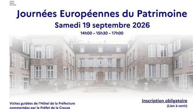Journées du Patrimoine : Hôtel de la Préfecture