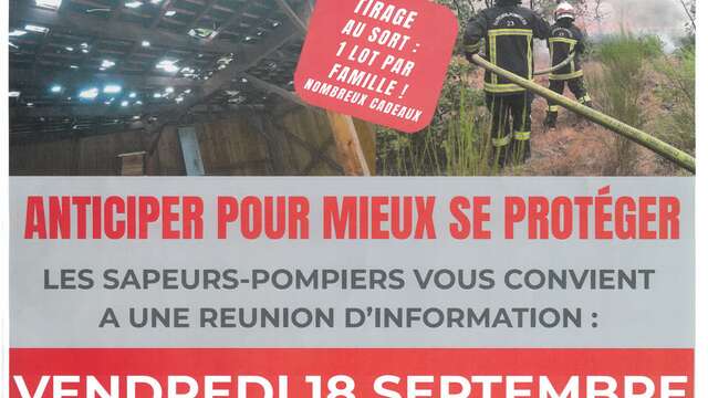 Réunion d'information : Risques Climatiques, anticiper pour mieux se protéger