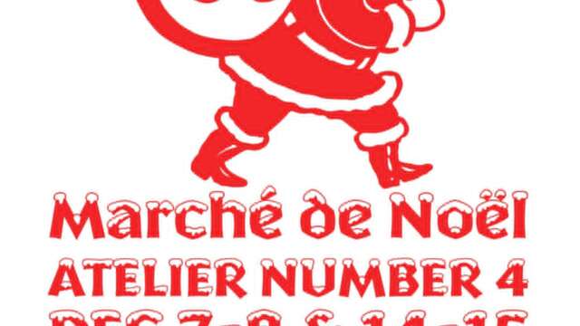 Marché de noël à l'atelier Number 4