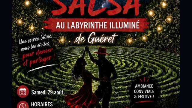 Soirée salsa au Labyrinthe illuminé