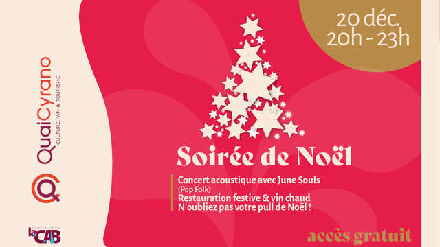 Soirée de Noël - concert • Quai Cyrano