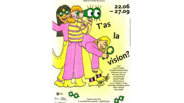 T’as la vision ? — Exposition de diplômés en design graphique multimédia