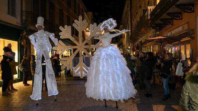 Noël à Pau: La fête des Lumières- Secteur Joffre /Cordeliers/Serviez/Libération