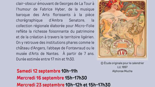 Visite libre collection Pays de la Loire