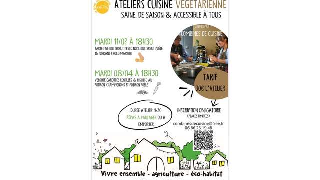 Ateliers de cuisine végétarienne