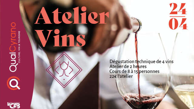 Atelier découverte | Vins Bergerac & Duras