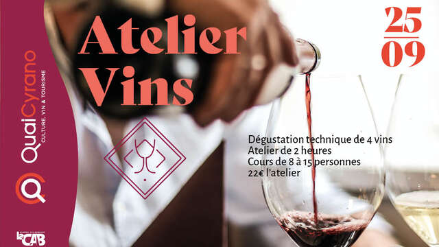 Atelier découverte | Vins Bergerac & Duras