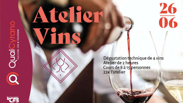 Atelier découverte | Vins Bergerac & Duras